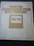 Památník filharmonického spolku Besedy Brněnské 1860-191 - náhled