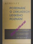 Pojednání o základech lidského poznání - berkeley george - náhled