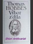 Výbor z díla - hobbes thomas - náhled