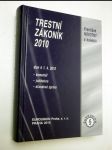 Trestní zákoník 2010 - náhled