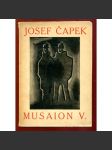 Musaion V. - Josef Čapek (monografie o Josefu Čapkovi, malíři a grafikovi) - náhled