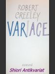 Variace - creeley robert - náhled