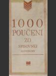 1000 poučení zo spisovnej slovenčiny - náhled