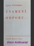 Znamení odporu - giordani igino - náhled