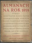 Almanach na rok 1914 - náhled