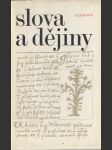 Slova a dějiny - náhled