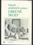 Návrh učebních osnov obecné školy - náhled