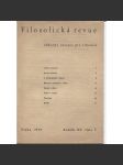 Filosofická revue. Odborný časopis pro filosofii, čís. 1., roč. XV./1948 - náhled