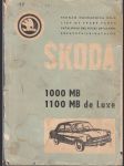 Škoda 1000 MB/ 1100 MB de luxe - Seznam náhradních dílů - náhled