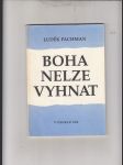 Boha nelze vyhnat (Od marxismu zpět ke křesťanství) - náhled