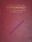 Vzpomínky na f.m. dostojevského na sibiři 1854 - 1856 - wrangel alexander egorovič - náhled