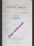 La sainte bible ou l´ancien et le nouveau testament - náhled