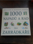 1000 nápadů a rad pro zahrádkáře - náhled