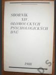 Sborník XIV. olomouckých psychologických dnů - náhled