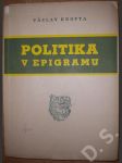 Politika v epigramu - podpis autora - náhled