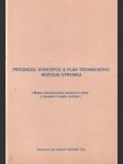 Prognóza, koncepce a plán technického rizvoje výrobku - náhled