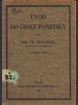 Úvod do české fonetiky trávníček františek - náhled