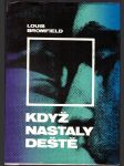 Když nastaly deště bromfield louis - náhled