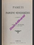 Paměti panství veverského - eichler karel - náhled