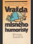 Vražda mlsného humoristy - náhled