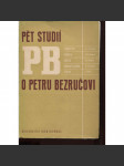 Pět studií o Petru Bezručovi - náhled