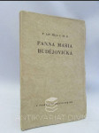 Panna Maria Budějovická - náhled