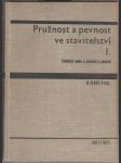 Pružnost a pevnost ve stavitelství I. II. - náhled