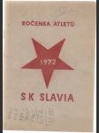 Ročenka atletů 1972 SK Slavia - náhled