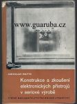 Konstrukce a zkoušení elektronických přístrojů v sériové výrobě - náhled