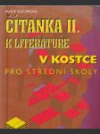 Čítanka II. k literatuře v kostce pro střední školy - náhled