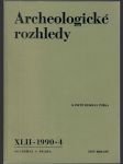 Archeologické rozhledy 1990-4 - náhled