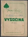 Českomoravská vysočina jih, díl I. - náhled