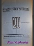 Výroční zpráva katolické charity v arcidiecési olomoucké za rok 1941 - dolanský josef - náhled