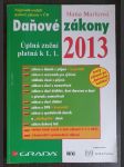 Daňové zákony 2013 úplná znění platná k 1.1.2013 - náhled