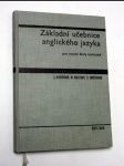 Základní učebnice anglického jazyka pro vysoké školy technické - náhled