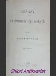 Obrazy z kulturních dějin českých - díl i-ii - svátek josef - náhled