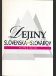 Dejiny Slovenska a Slovákov - náhled