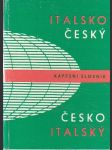 Italsko-český a česko-italský kapesní slovník - náhled