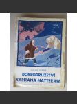 Dobrodružství kapitána Hatterasa [Verne, brožura + obálka Zdeněk Burian1930] - poškoz. - náhled