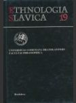 Ethnologia slavica 19 - náhled