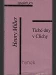 Tiché dny v Clichy - náhled