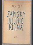 Zápisky Jiljího Klena - náhled