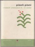 Píseň písní v českých překladech 15. - náhled