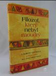 Filozof, který nebyl moudrý - náhled