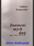 Znamení mých dnů - trnavský viktor - náhled