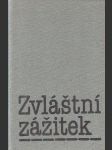 Zvláštní zážitek - náhled