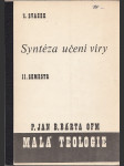 Syntéza učení víry (3 svazky) - Malá teologie - náhled