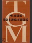 Palackého idea Národa českého - náhled