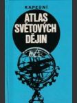 Kapesní atlas světových dějin 1. a 2. díl - náhled