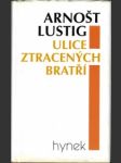 Ulice ztracených bratří - náhled